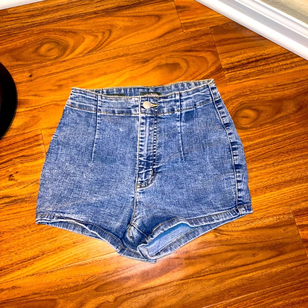 High waist shorts